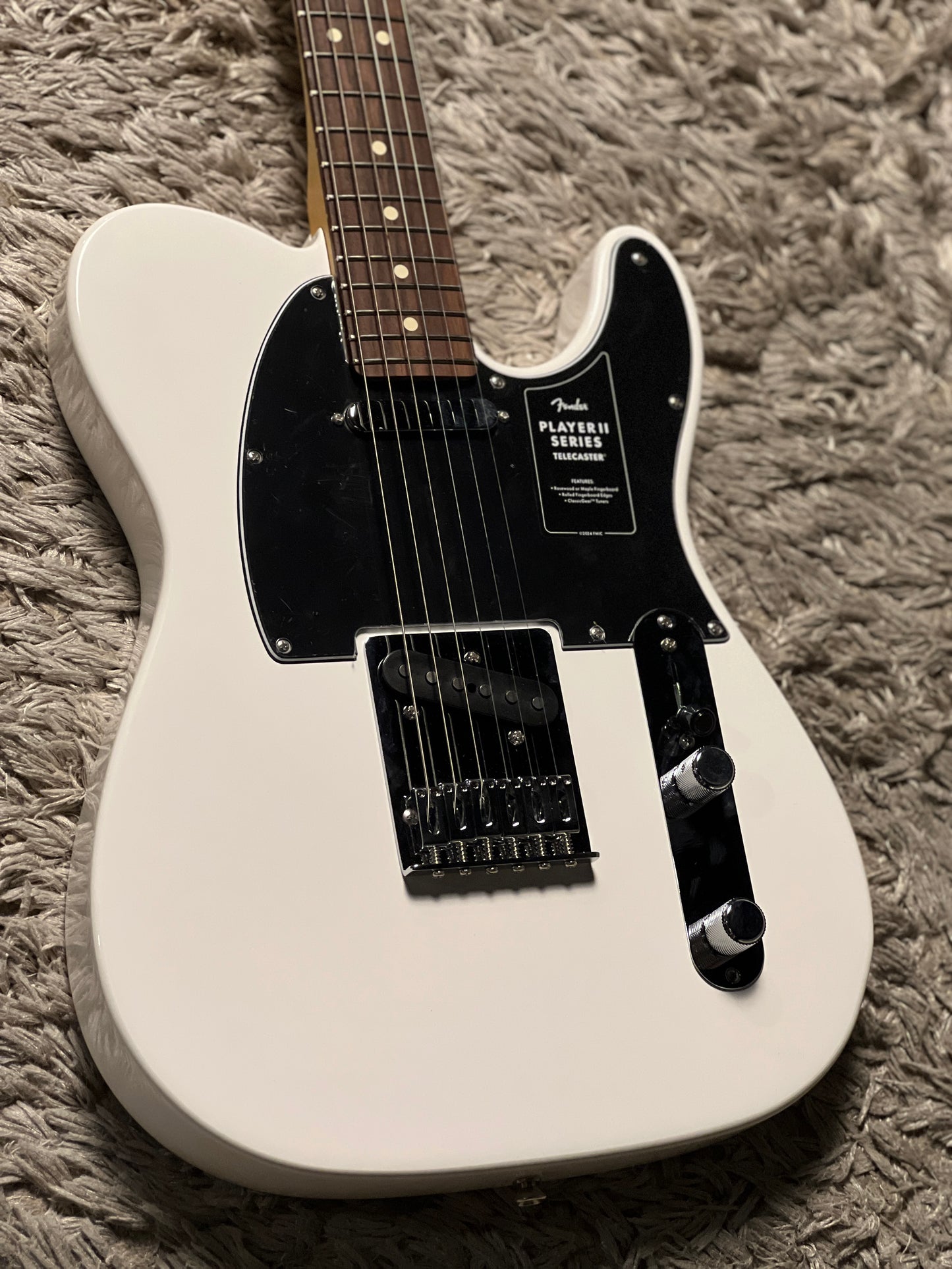 Fender Player II Telecaster With RW FB In Polar White