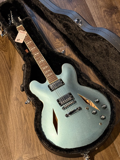 MOD Case Hollowbody and Acoustic Guitar Wooden Case in Black (Fit for Gretsch / Epiphone / Etc)