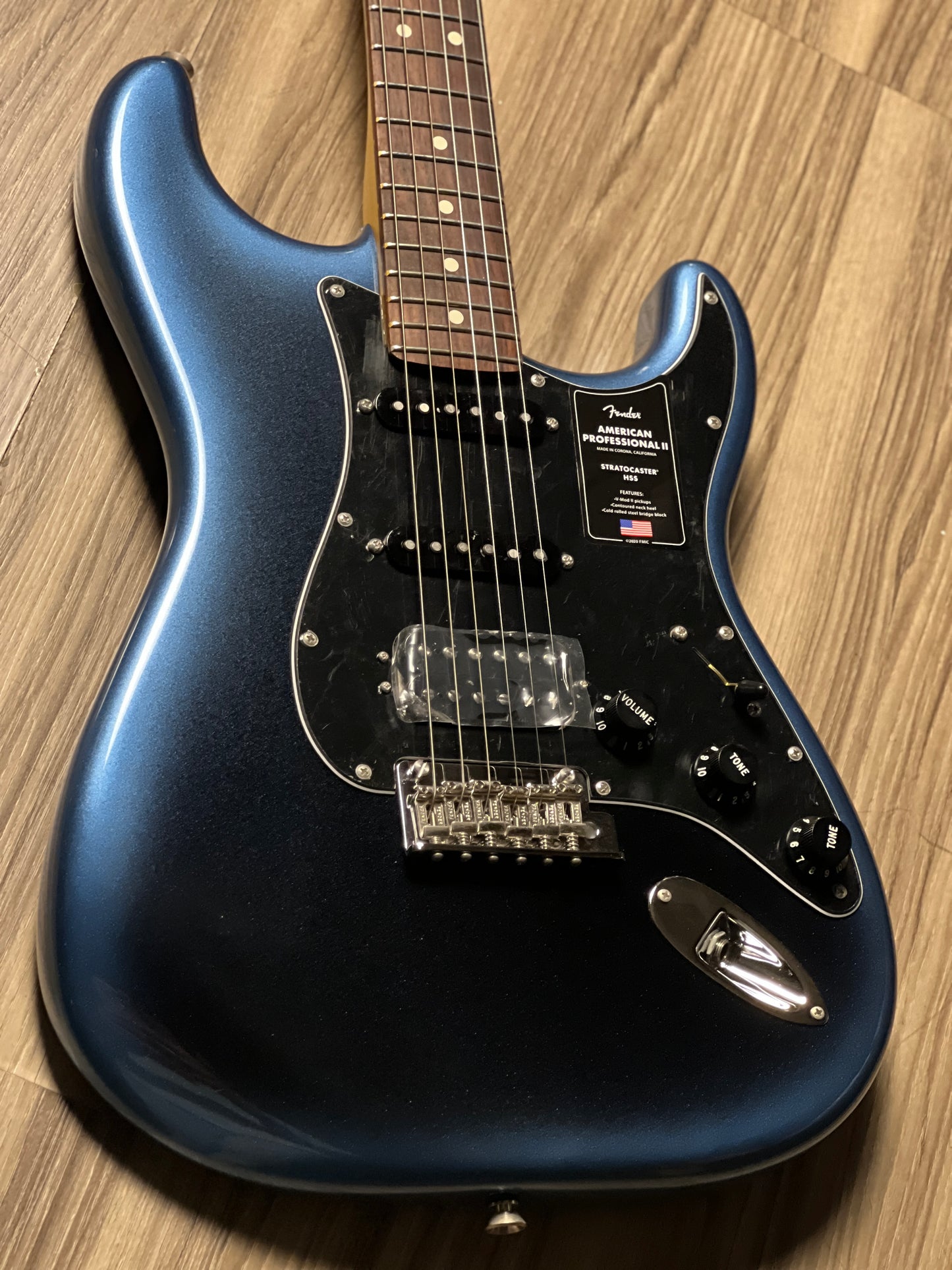 Fender American Professional II Stratocaster HSS - Dark Night with Rosewood Fingerboard US240030216