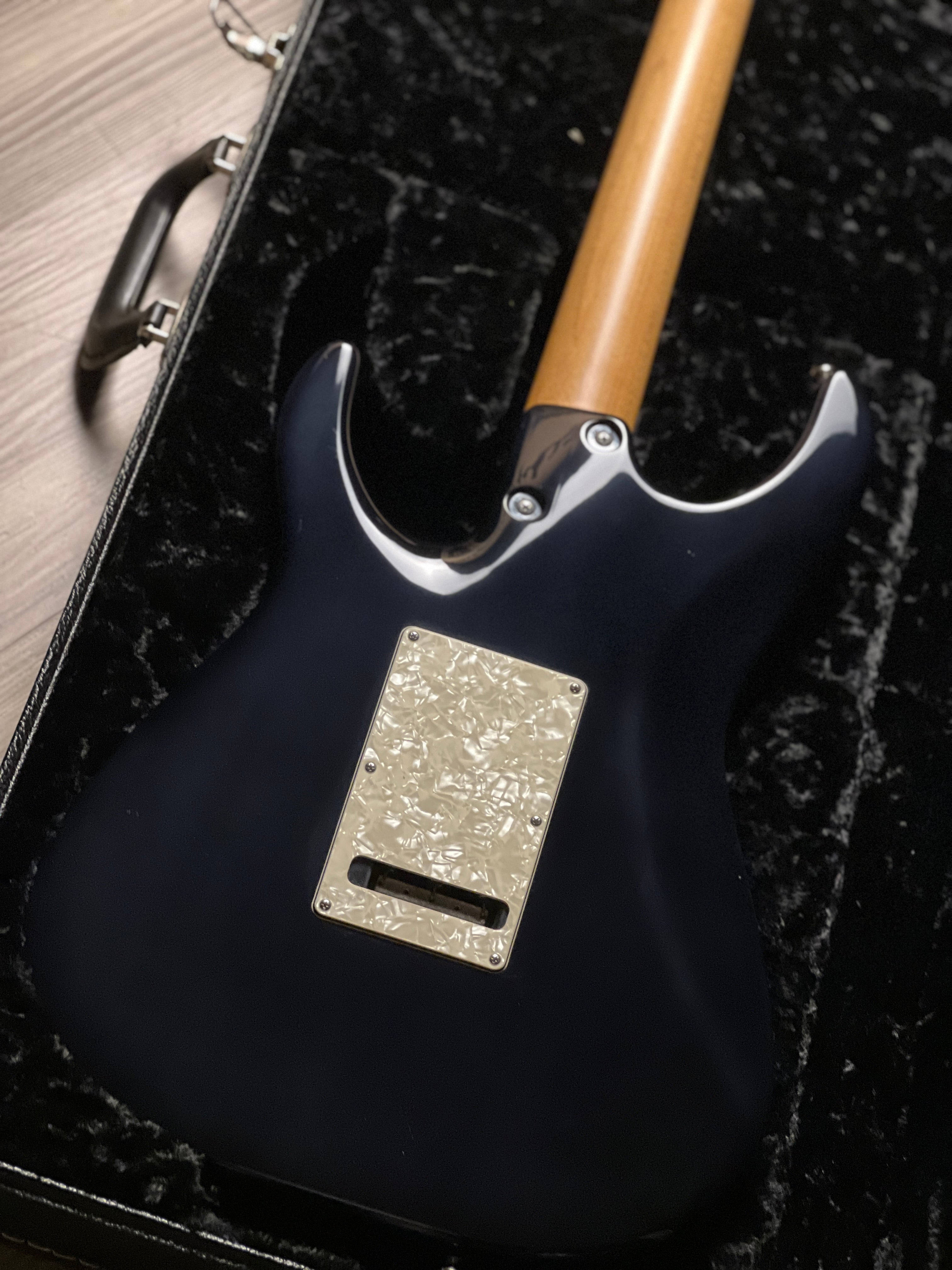 Tom Anderson Guardian Angel Arctic Blue Burst with Binding 03-06