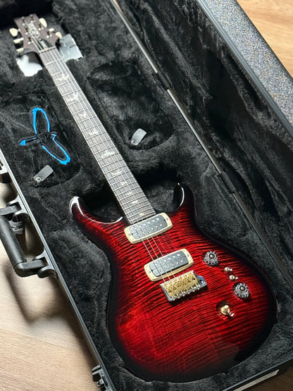 PRS Custom 24-08 10-Top in Fire Smokeburst 0415550