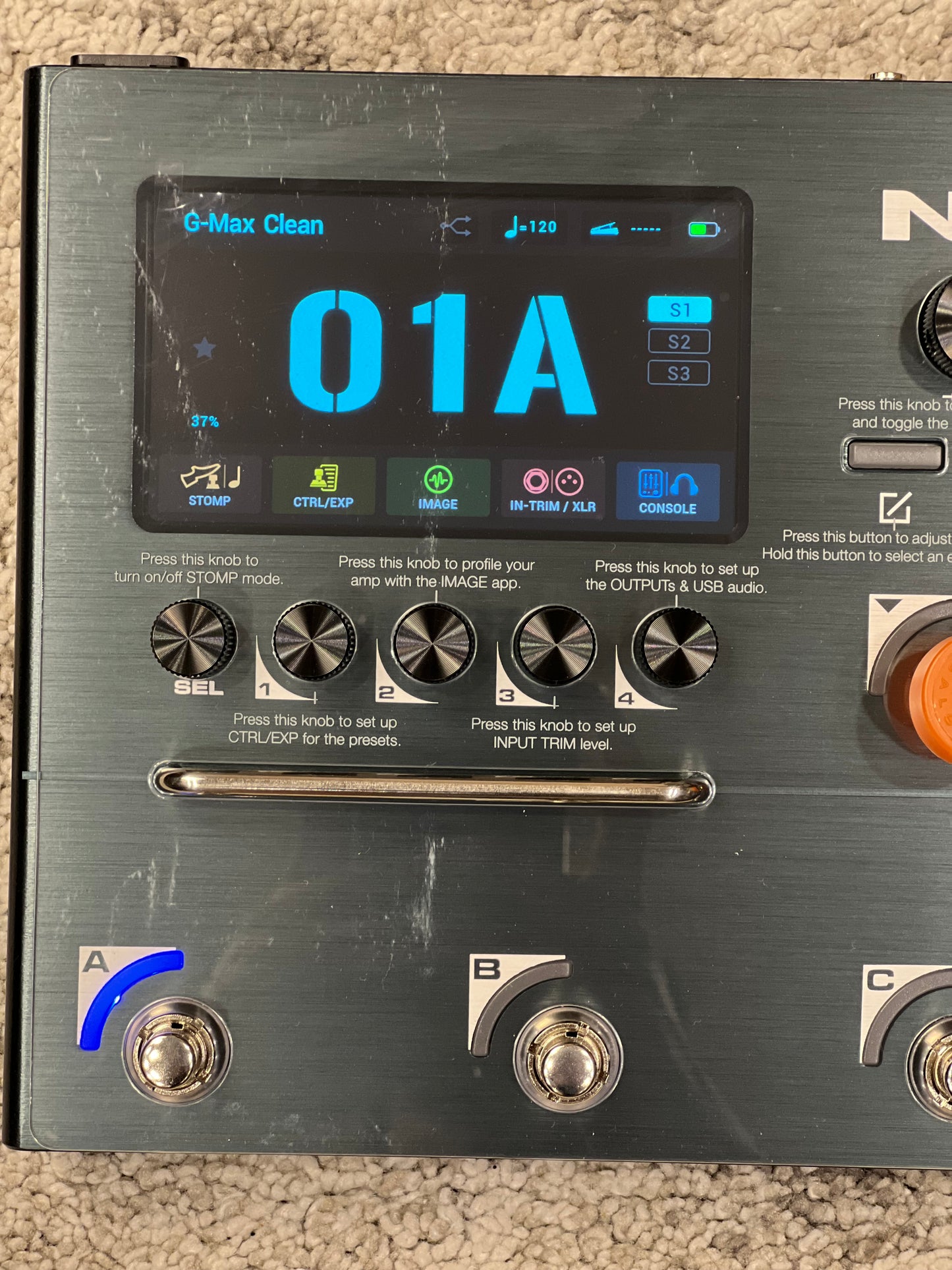 NUX MG-50Li Amp Modeler and Guitar Effects Processor