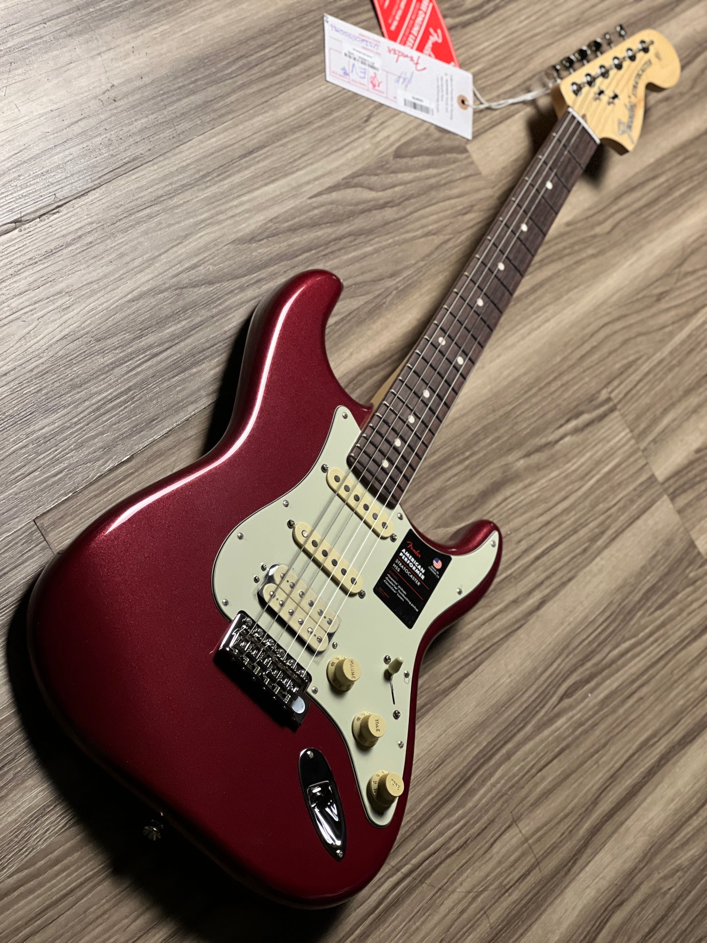 Fender American Performer Stratocaster HSS - Aubergine with Rosewood Fingerboard US240000091