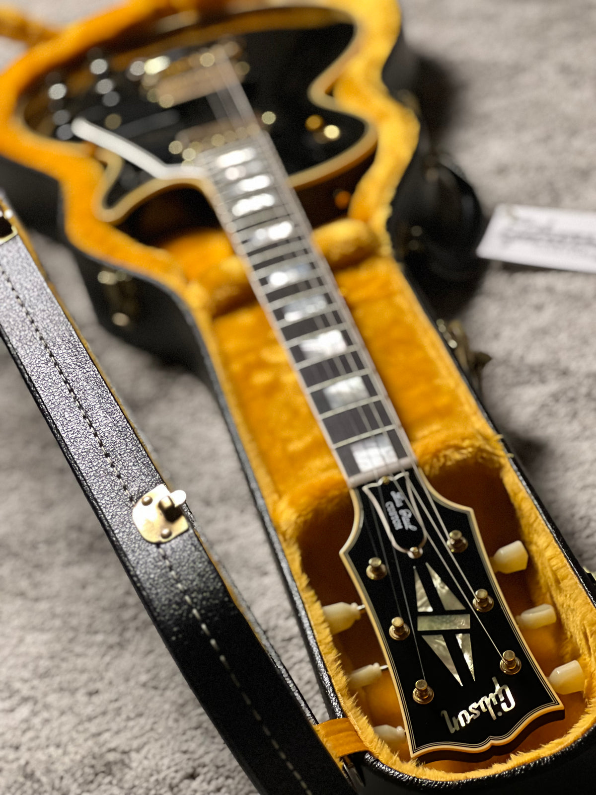 Gibson 1957 Les Paul Custom Reissue VOS - Ebony 2-Pickup 742127