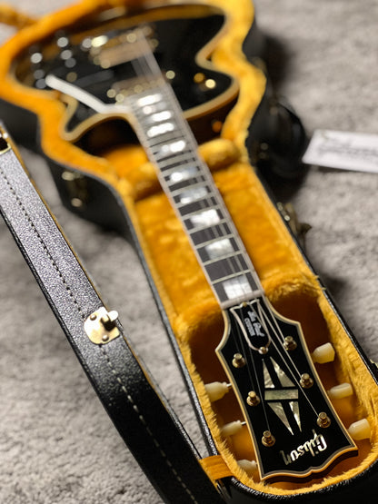 Gibson 1957 Les Paul Custom Reissue VOS - Ebony 2-Pickup 742127