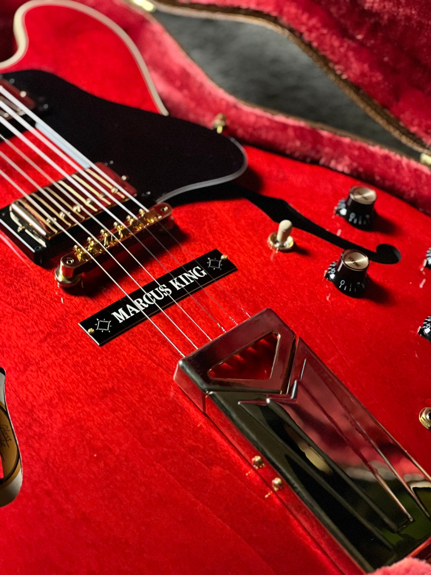 Gibson Marcus King ES-345 Semi-Hollow Electric Guitar in Sixties Cherry 207760041
