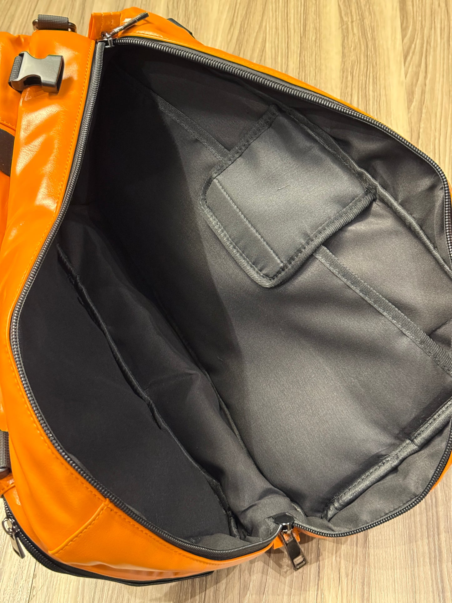 MOD Case Orange Super Crush Backpack in Orange Leather