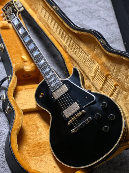 Gibson 1957 Les Paul Custom Reissue VOS - Ebony 2-Pickup 742558