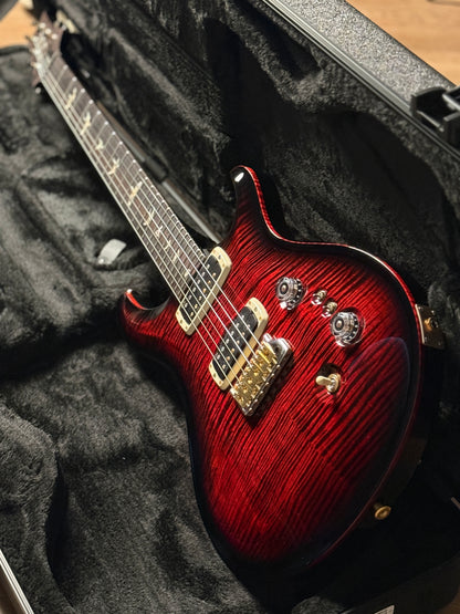 PRS Custom 24-08 10-Top in Fire Smokeburst 0415550