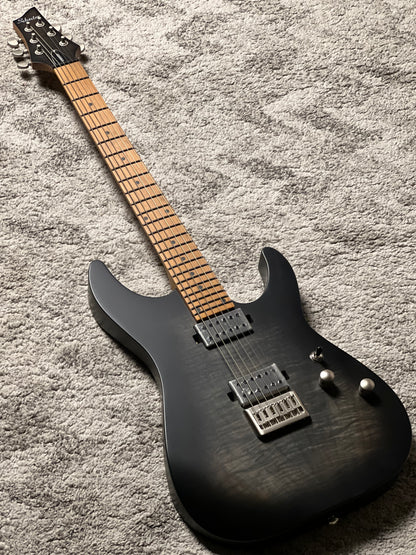 Schecter C-1 Standard Plus in Trans Black Burst