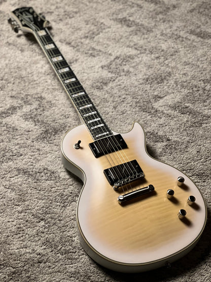Epiphone Les Paul Prophecy Inspired by Gibson in Aged White Tiger