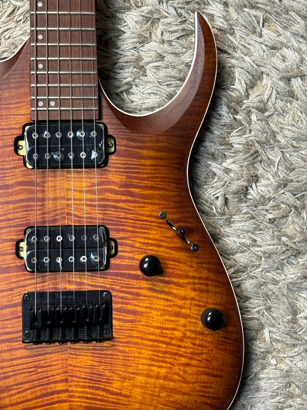 Ibanez RGA42FM in Dragon Eye Burst Flat I260811638 (USED)