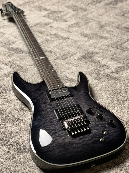 Schecter Hellraiser Hybrid C-1 FR S TBB in Trans Black Burst W24110107