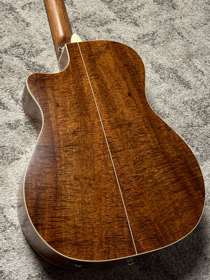 Cort Essence ES-GA4-BRSG Grand Auditorium Special Acoustic Guitar, Brown Burst Semi-Gloss