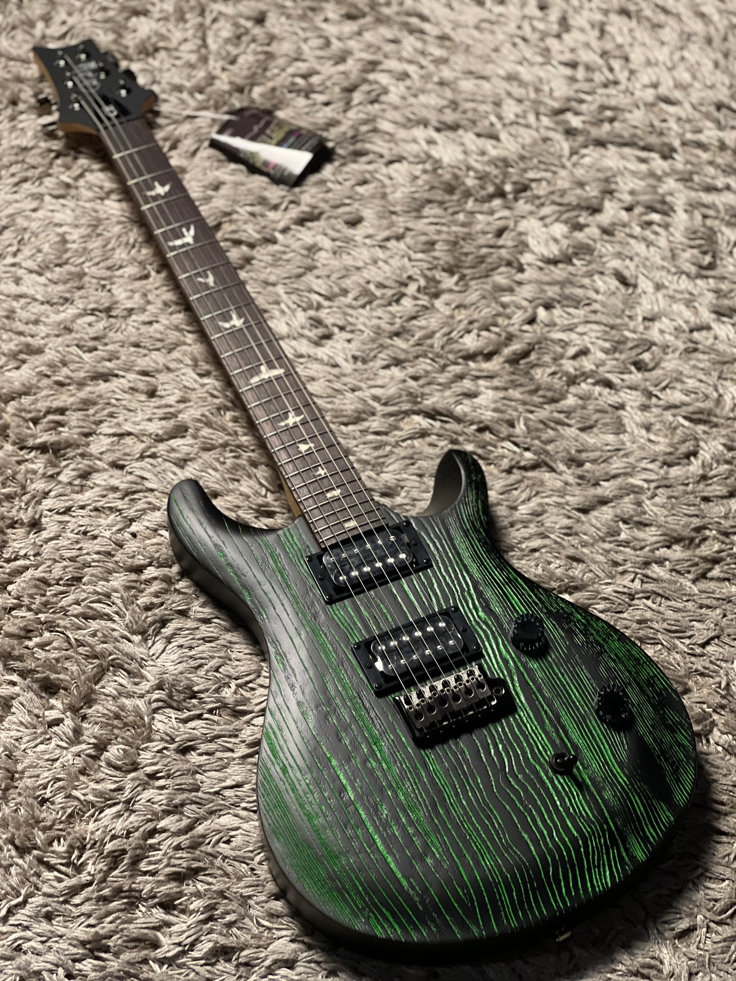 PRS SE CE24 Sandblasted Limited Edition In Green