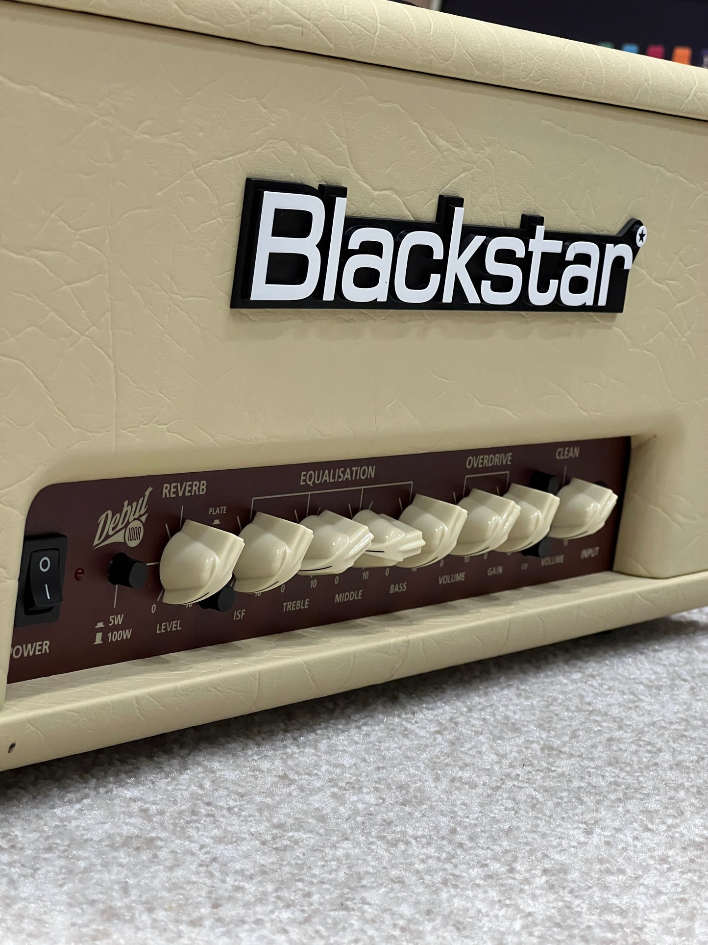 Blackstar Debut 100HR Head in Cream