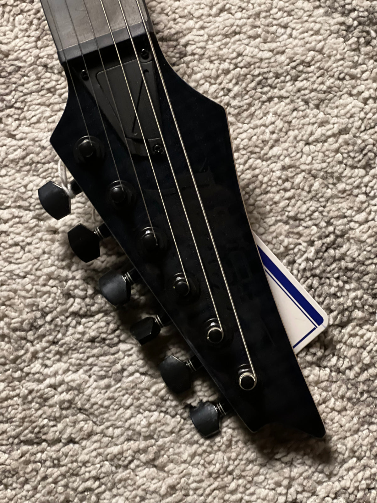 Ibanez GRGR221FA-TDK in Transparent Indigo Black