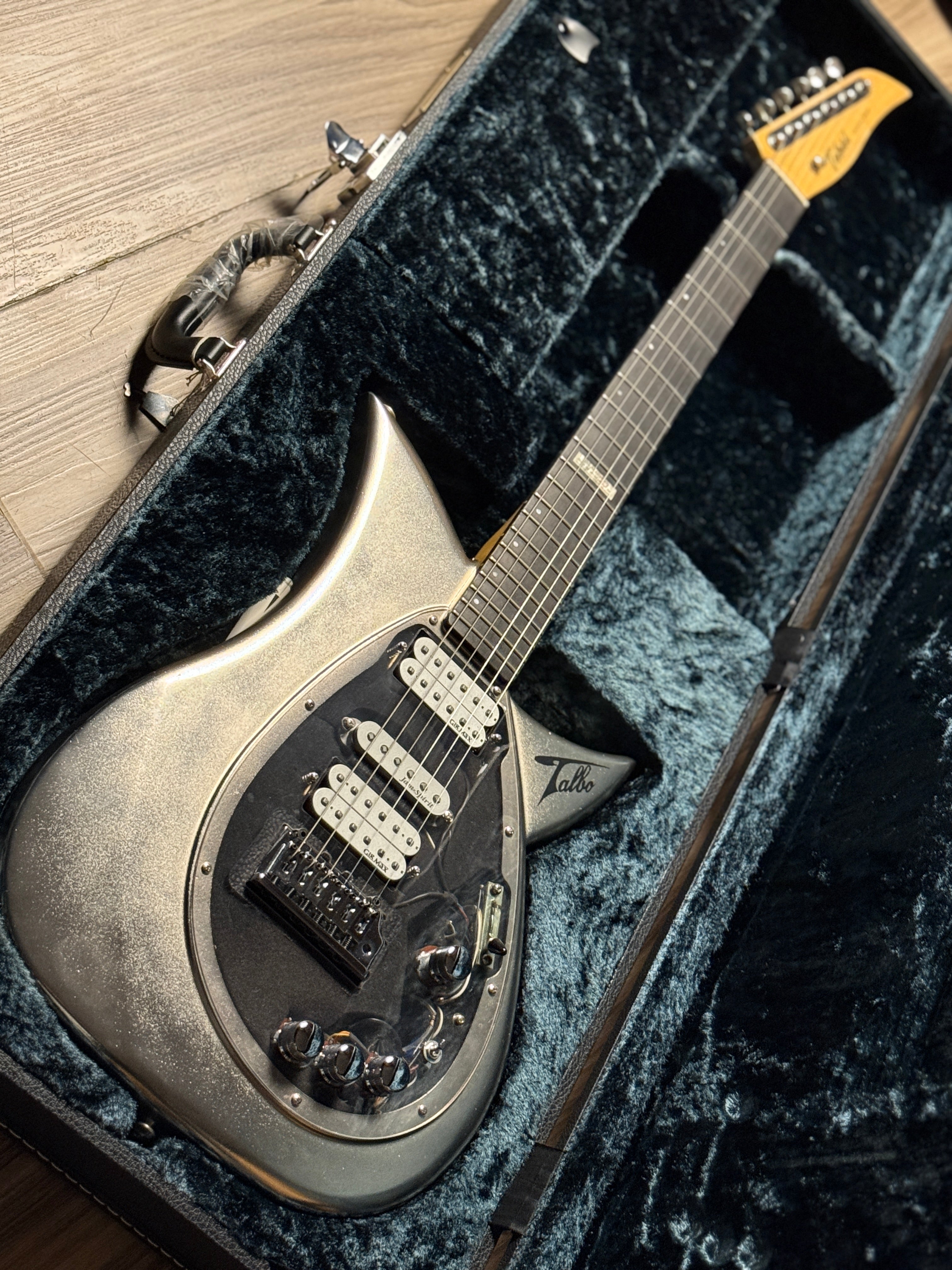 Tokai Talbo Blazing Fire 50th Anniversary in Silver Custom Shop