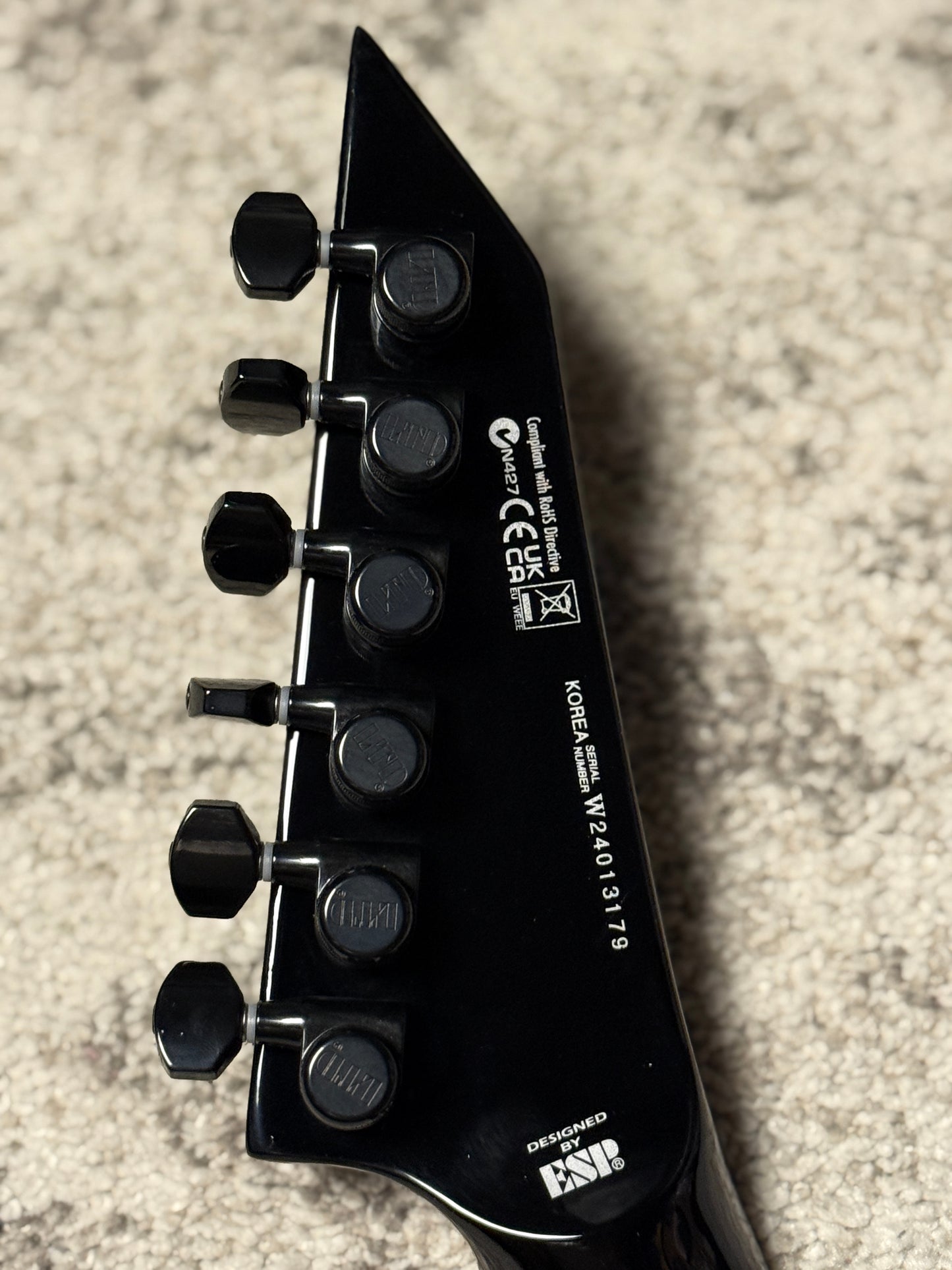 ESP LTD MH-1000NT MH1000 in Charcoal Burst