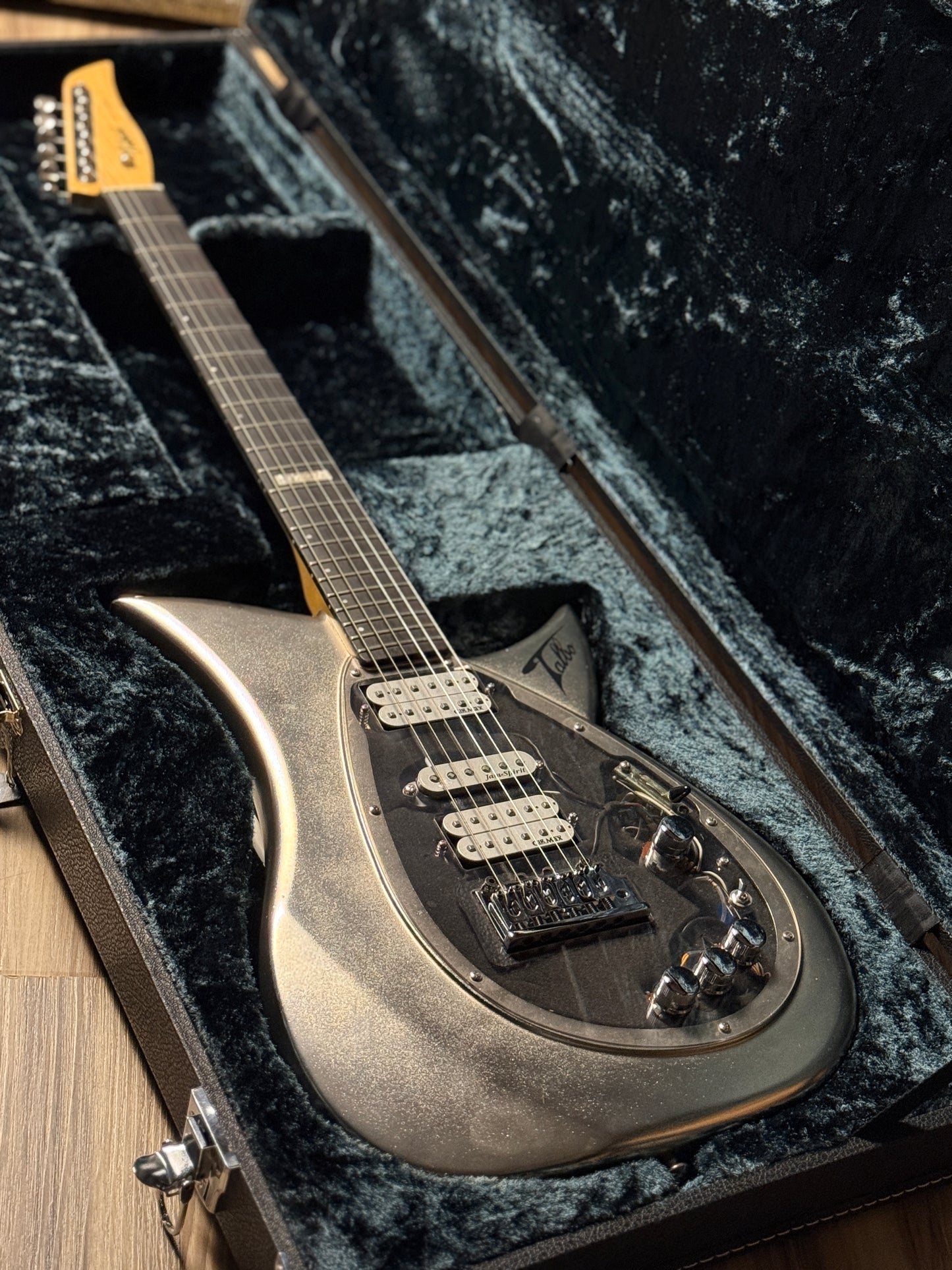 Tokai Talbo Blazing Fire 50th Anniversary in Silver Custom Shop