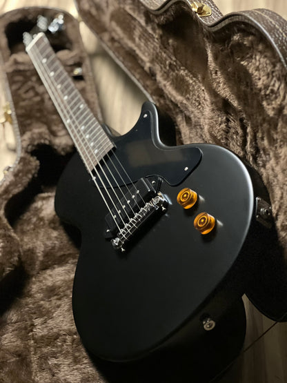 Gibson Les Paul Junior Charlie Starr Ebony Satin w/Case 224040192