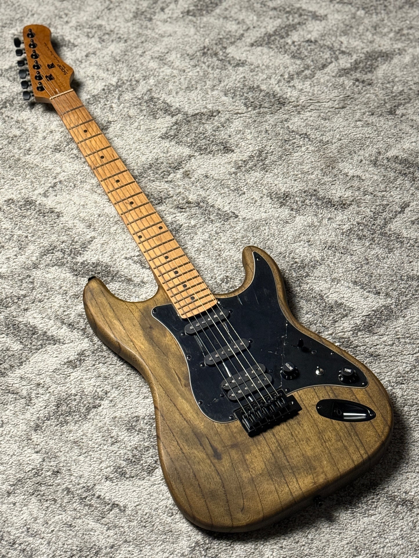 SQOE SEST650 N HSS Ash Roasted Maple Series in Open Pore Natural