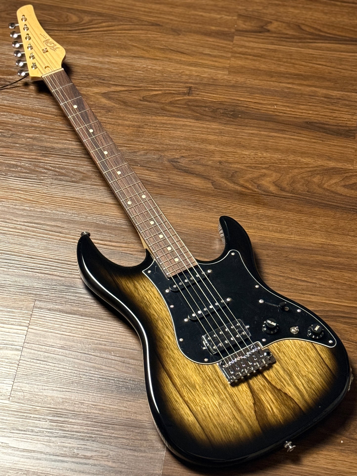 Fujigen FGN Odssey Series J Standard JOS2-TD-EW1-R/DMT in Dark Mocha Burst F230215