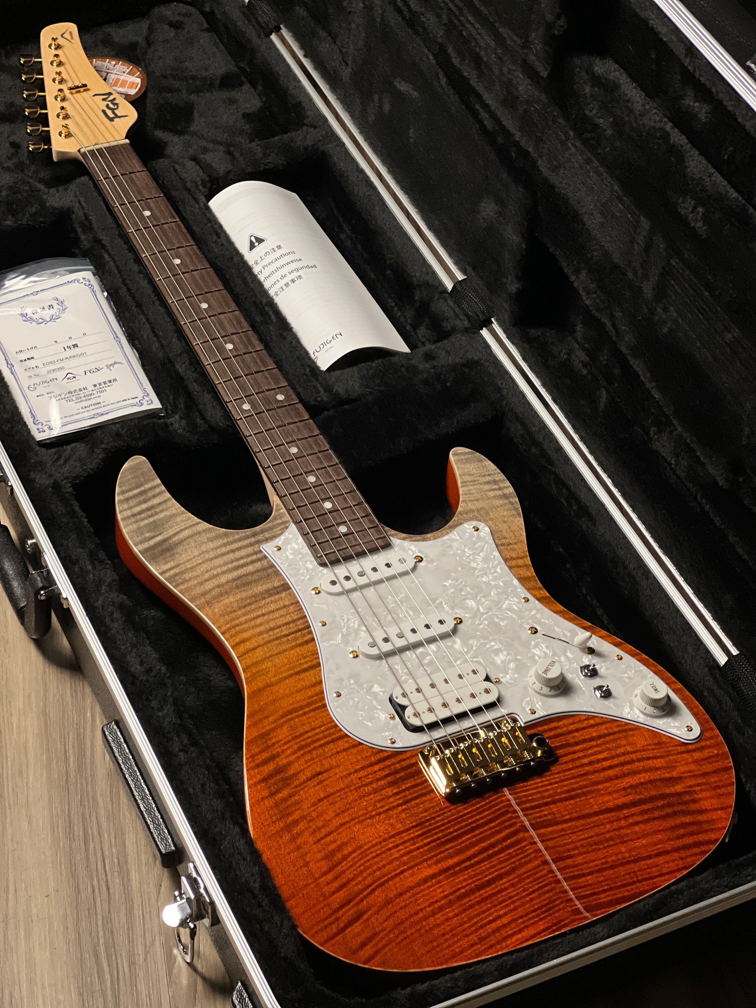 Fujigen FGN Expert EOS2-FM-R Odyssey in Ripe Kaki Gradation