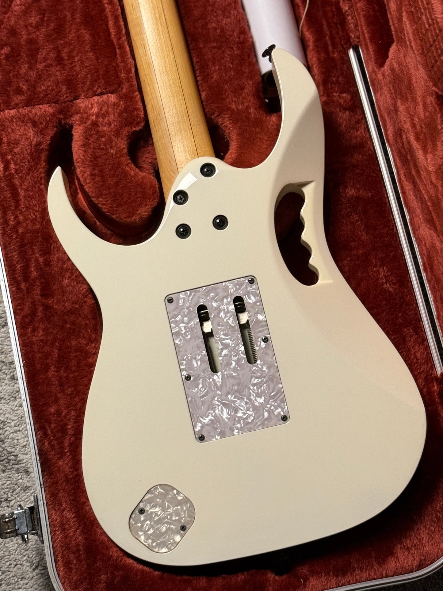 Ibanez JEM505 Steve Vai Signature in White F1025028 (USED)