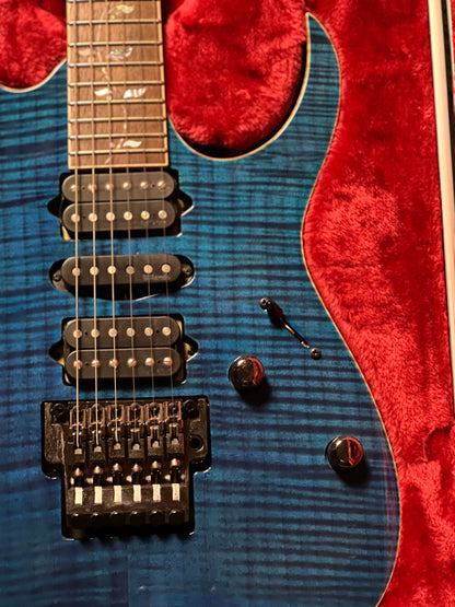 Ibanez RG8570-RBS w/Case in Royal Blue Sapphire F2429332