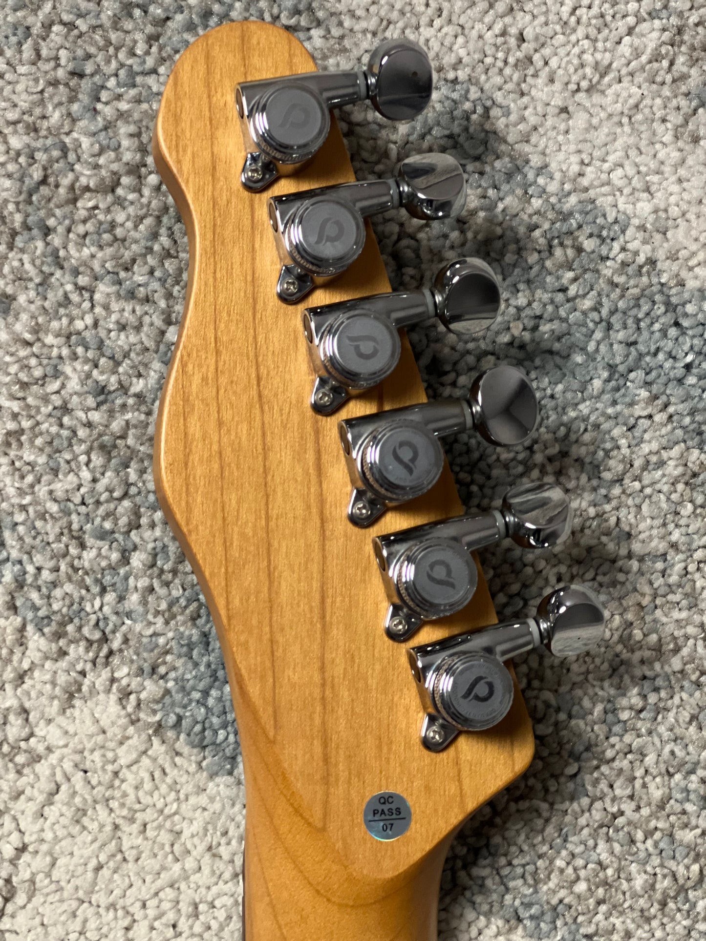 Dhatarattha Performance DTL in Christmas Spruce Over Sunburst with RW FB and Nitrocellulose Lacquer Relic