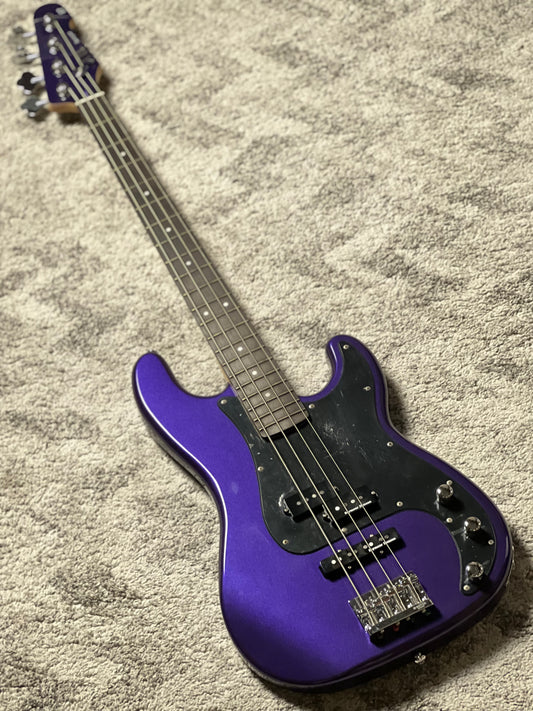 ESP LTD Surveyor 87 Bass Guitar in Dark Metallic Purple W23060091