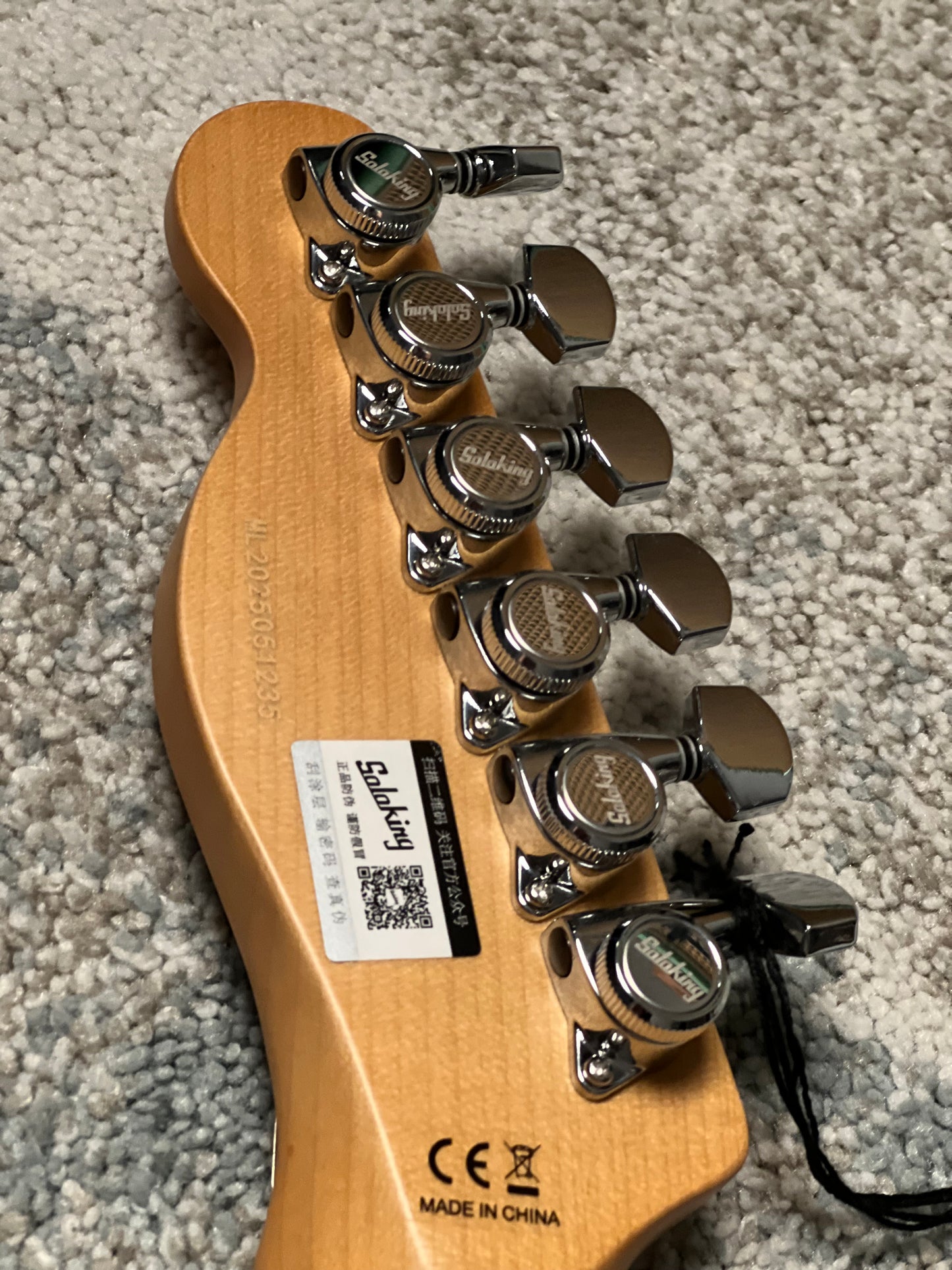 Soloking MT-1 Tribute 60s with Rosewood FB in Purple Metallic