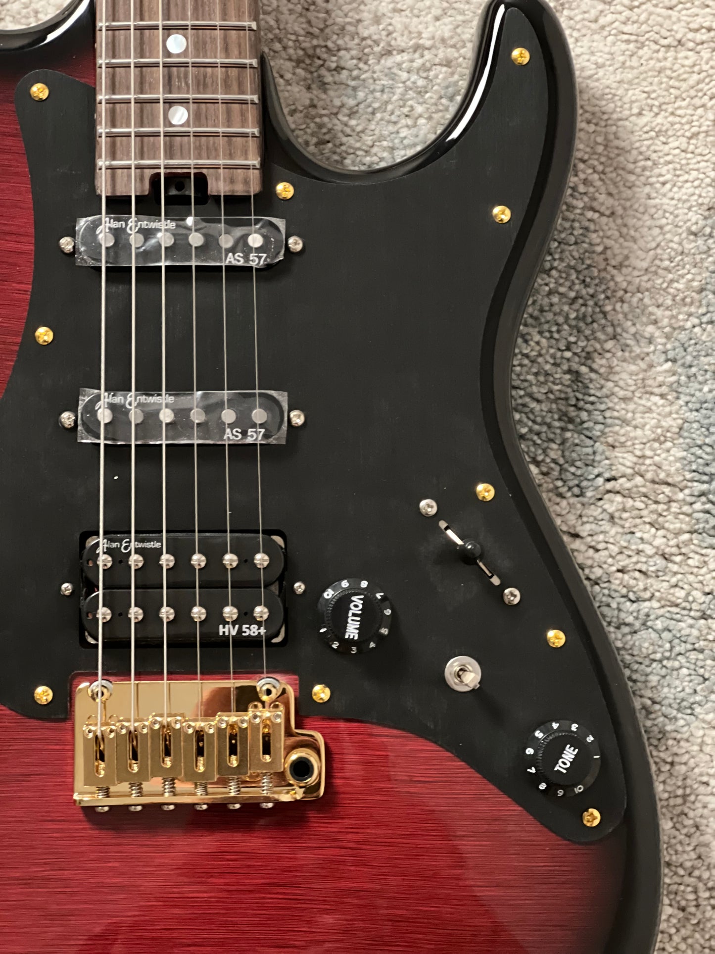 Soloking MS-2 Special Elite in Glitter Storm Red Limited Edition