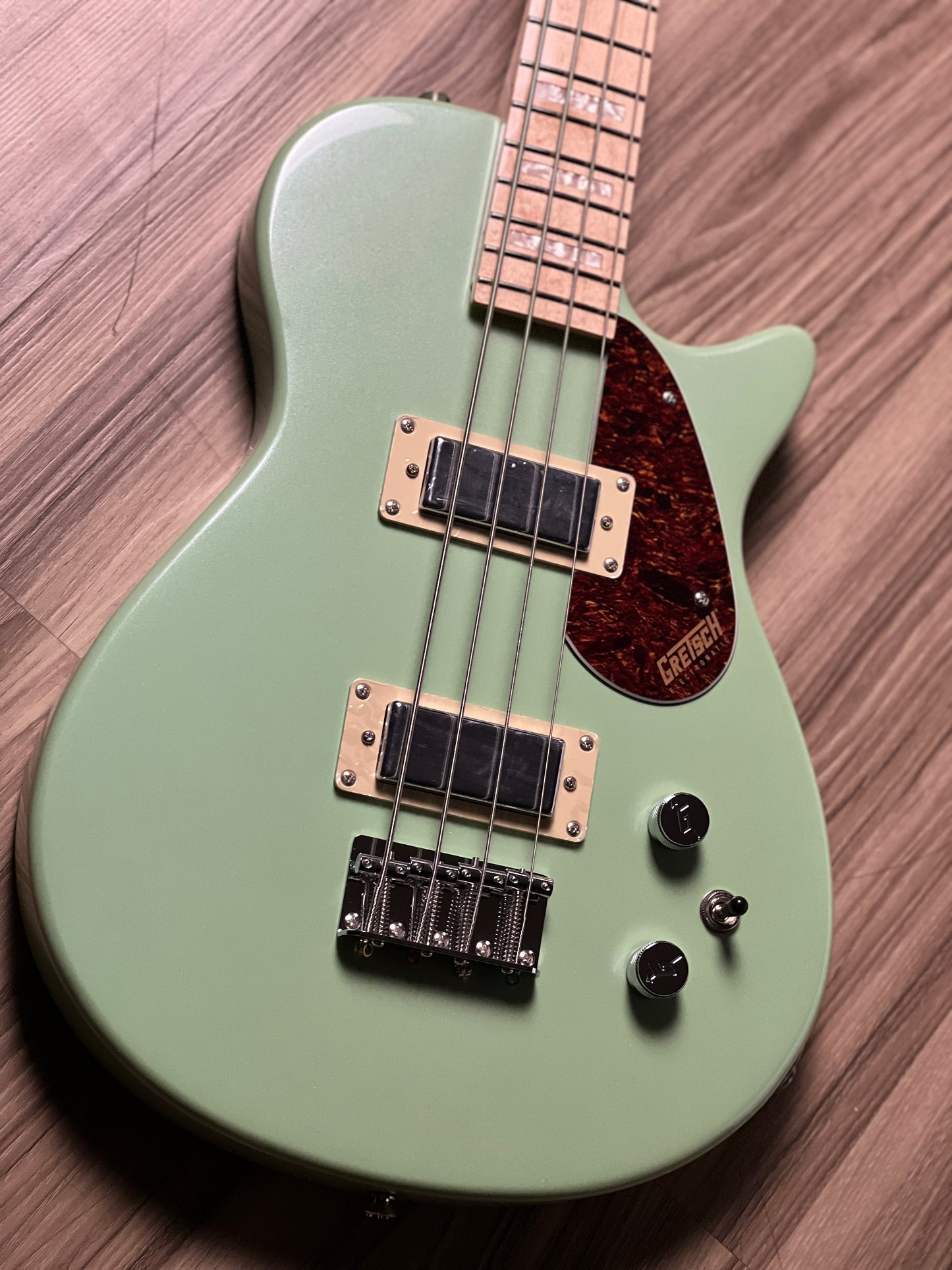 Gretsch FSR G2228B Electromatic Junior Jet Bass II Guitar In Broadway Jade