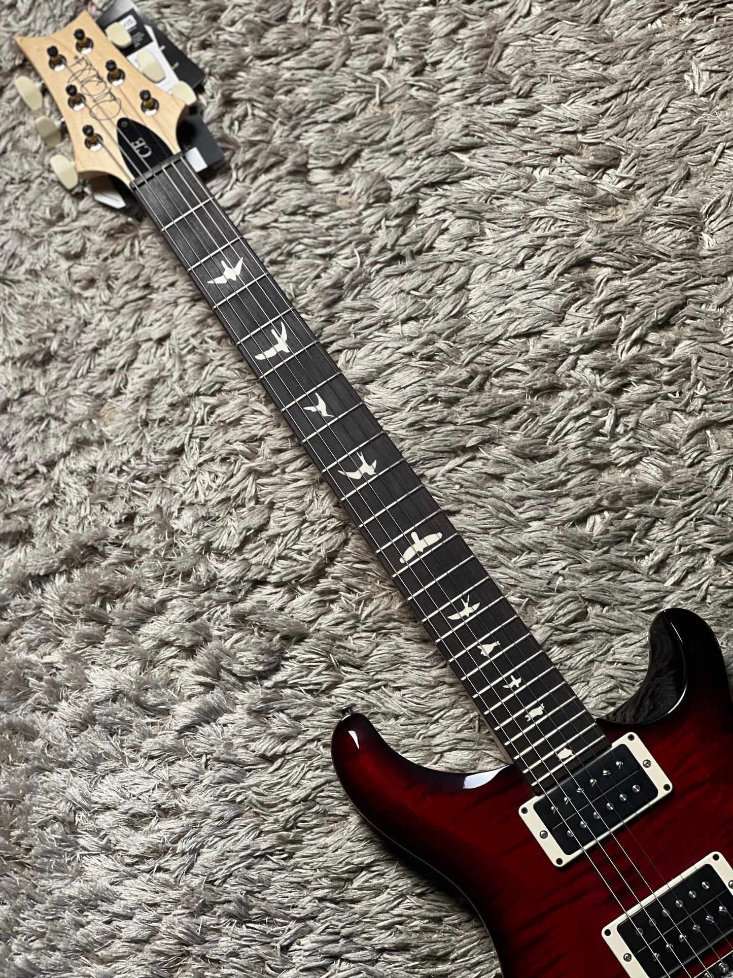 PRS CE 24 Custom Color Fire Smokeburst 0420933