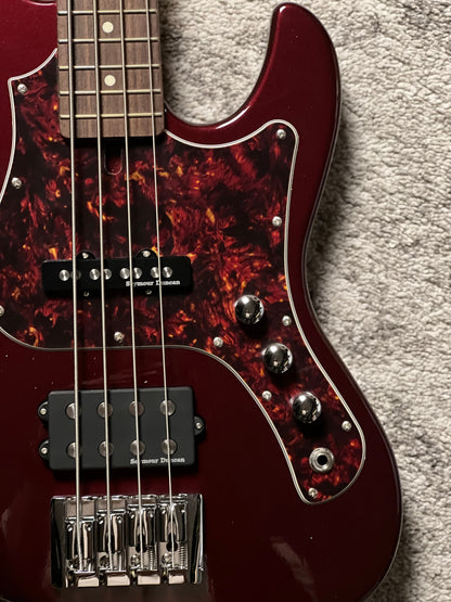 Fujigen FGN Mighty Jazz JMJ2-AL- R/AZM in Azuki Metallic