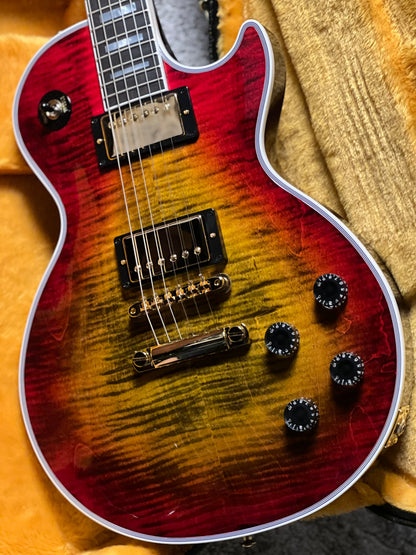 Gibson Custom Les Paul Axcess Custom Figured Top in Bengal Burst CS600464