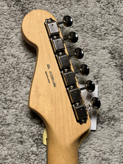 Fender MIJ Limited Stratocaster with RW FB in Raw Ash 3-Color Sunburst JD25011586