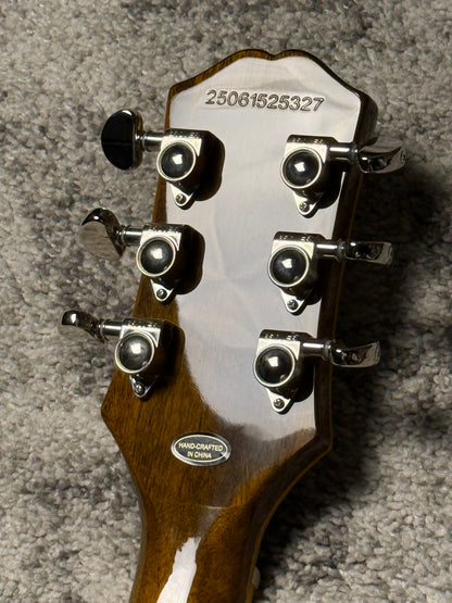 Epiphone Les Paul Custom Widow in Yellow Burst