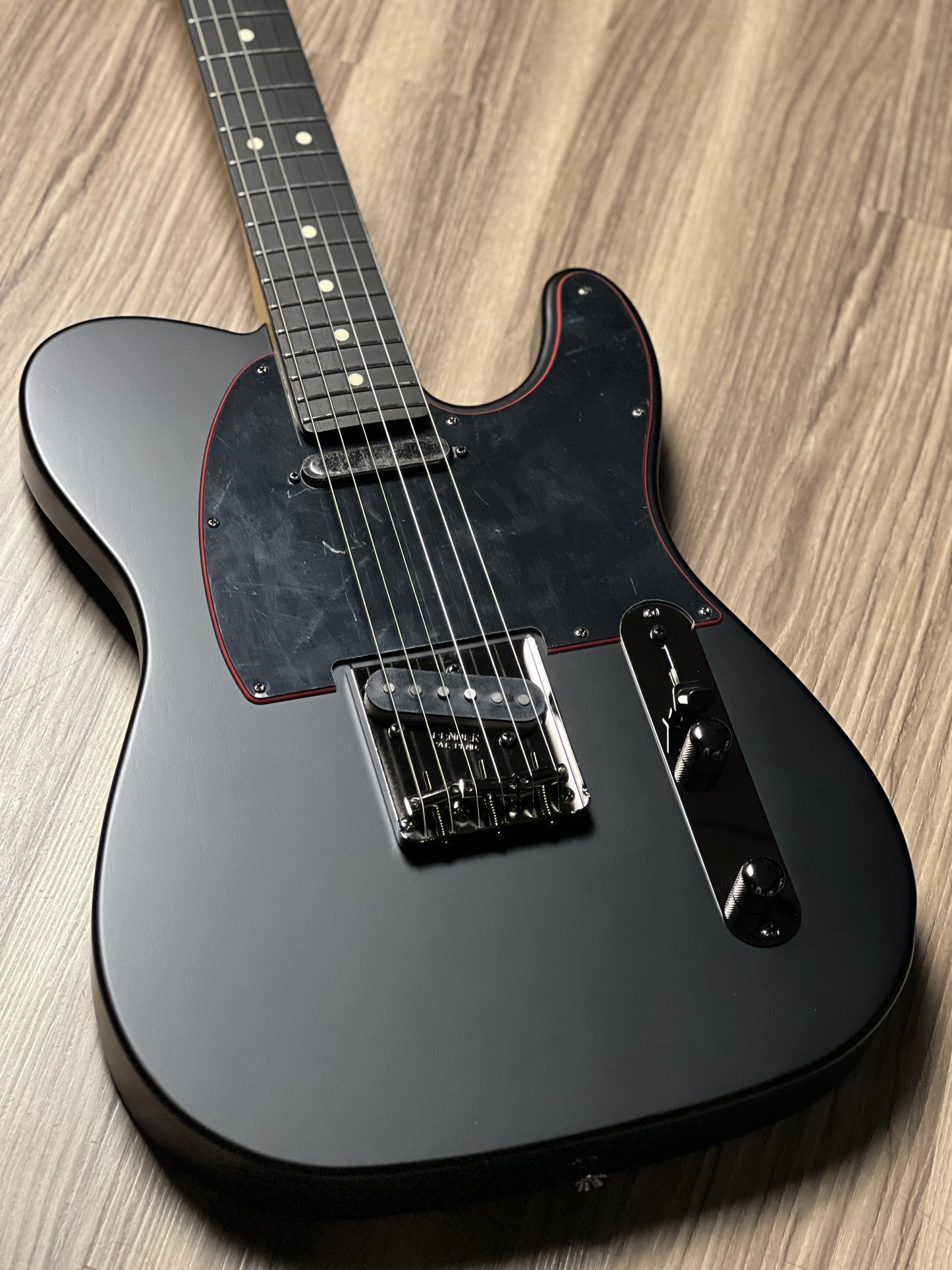 Fender Japan Limited Edition Hybrid II Telecaster Noir with Rosewood FB in Black