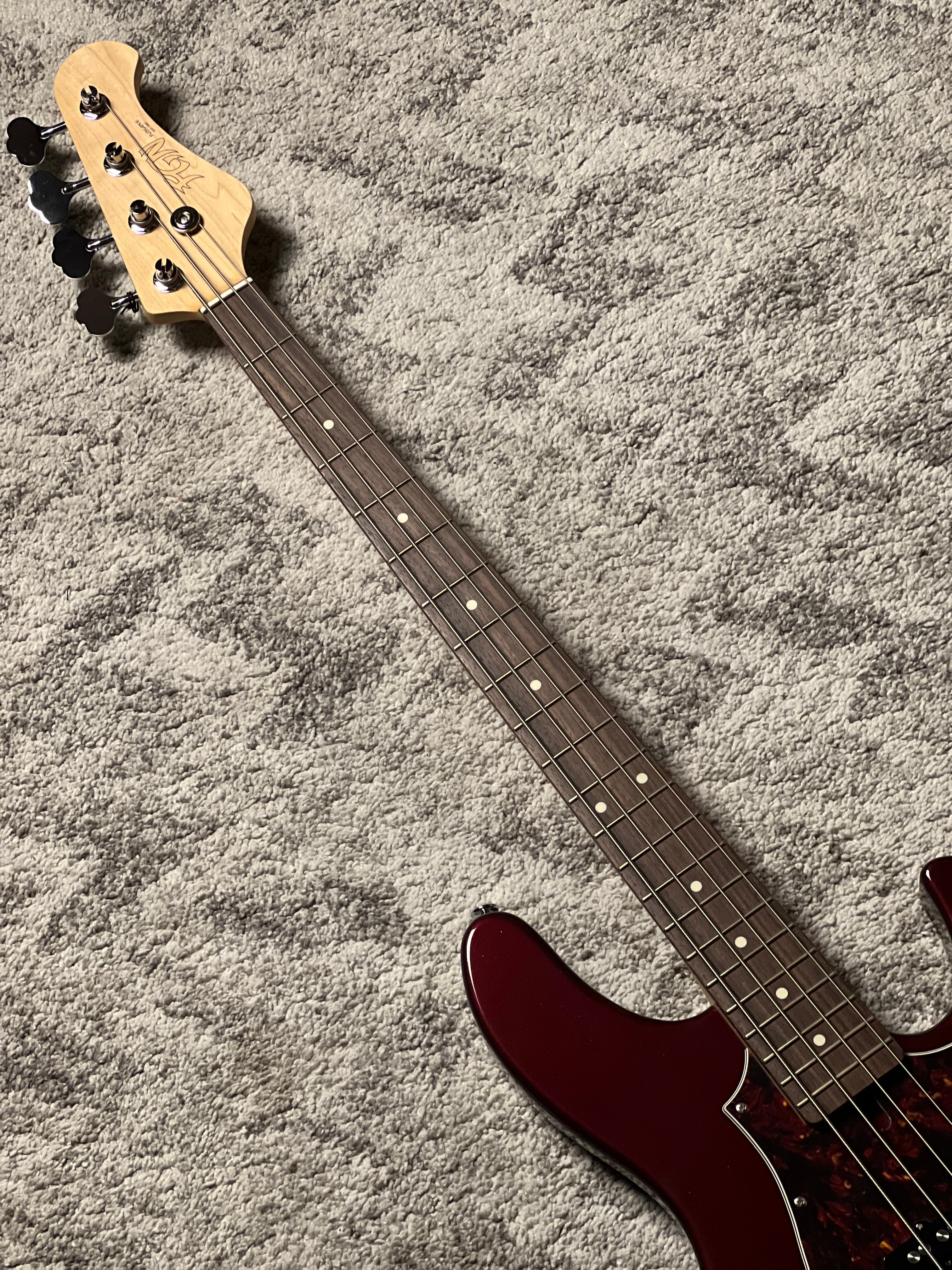 Fujigen FGN Mighty Jazz JMJ2-AL- R/AZM in Azuki Metallic