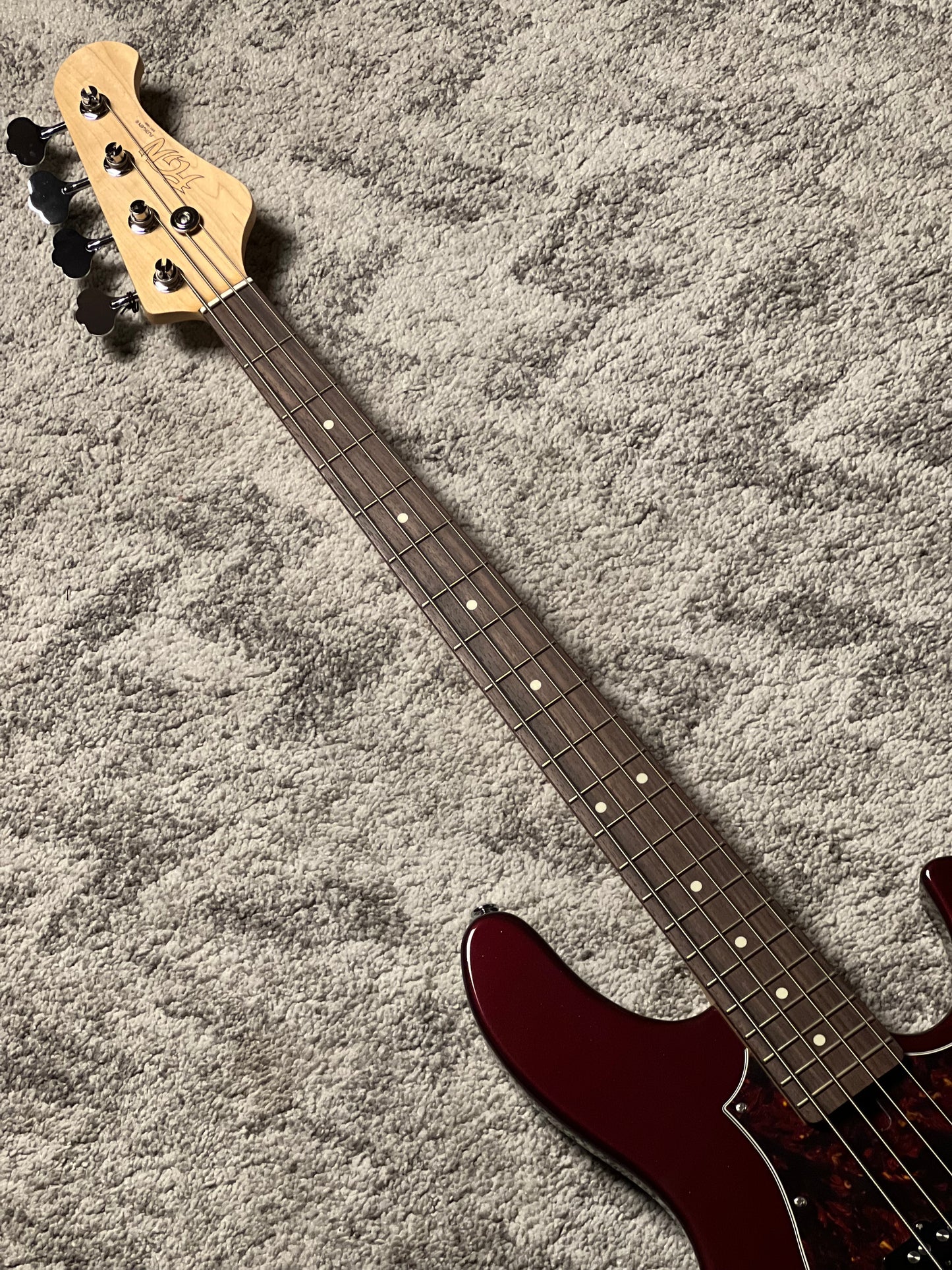 Fujigen FGN Mighty Jazz JMJ2-AL- R/AZM in Azuki Metallic
