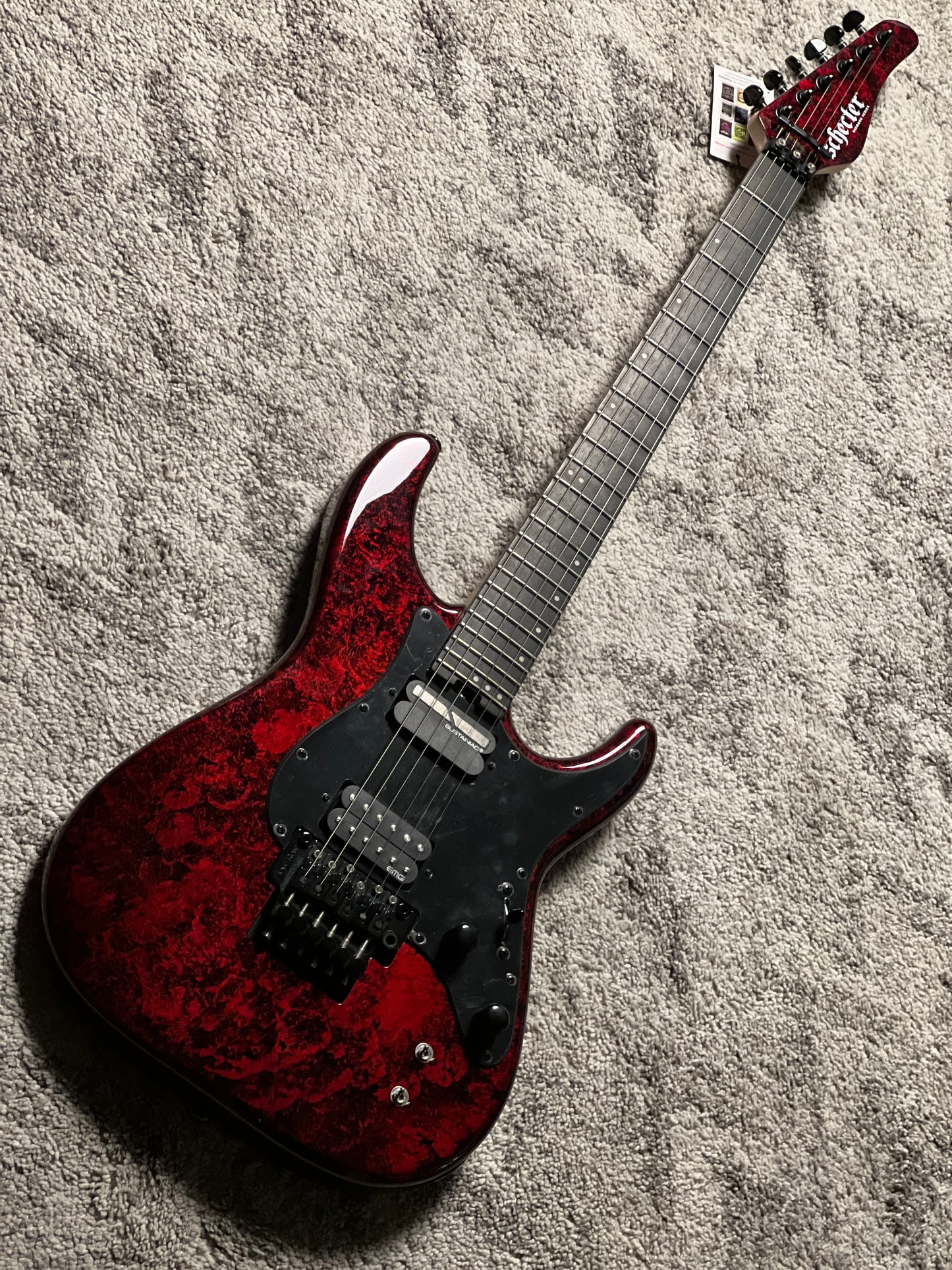 Schecter Sun Valley Super Shredder FR-S in Red Reign IM25042148