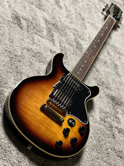 Epiphone Les Paul Special Double Cut Figured in Bourbon Burst