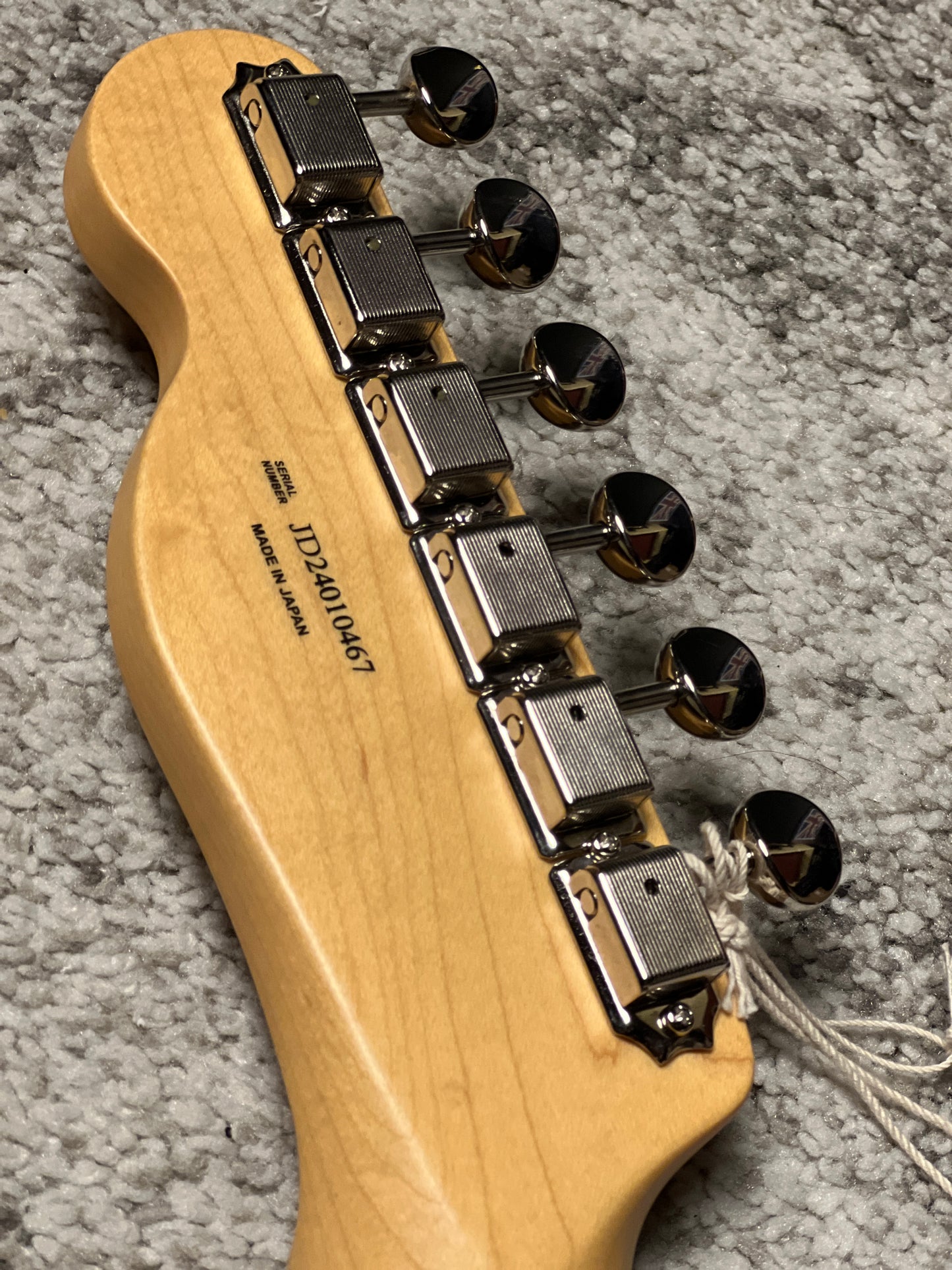 Fender Japan Hybrid II Telecaster with Maple FB in Flame Sunset Orange Transparent JD24010467