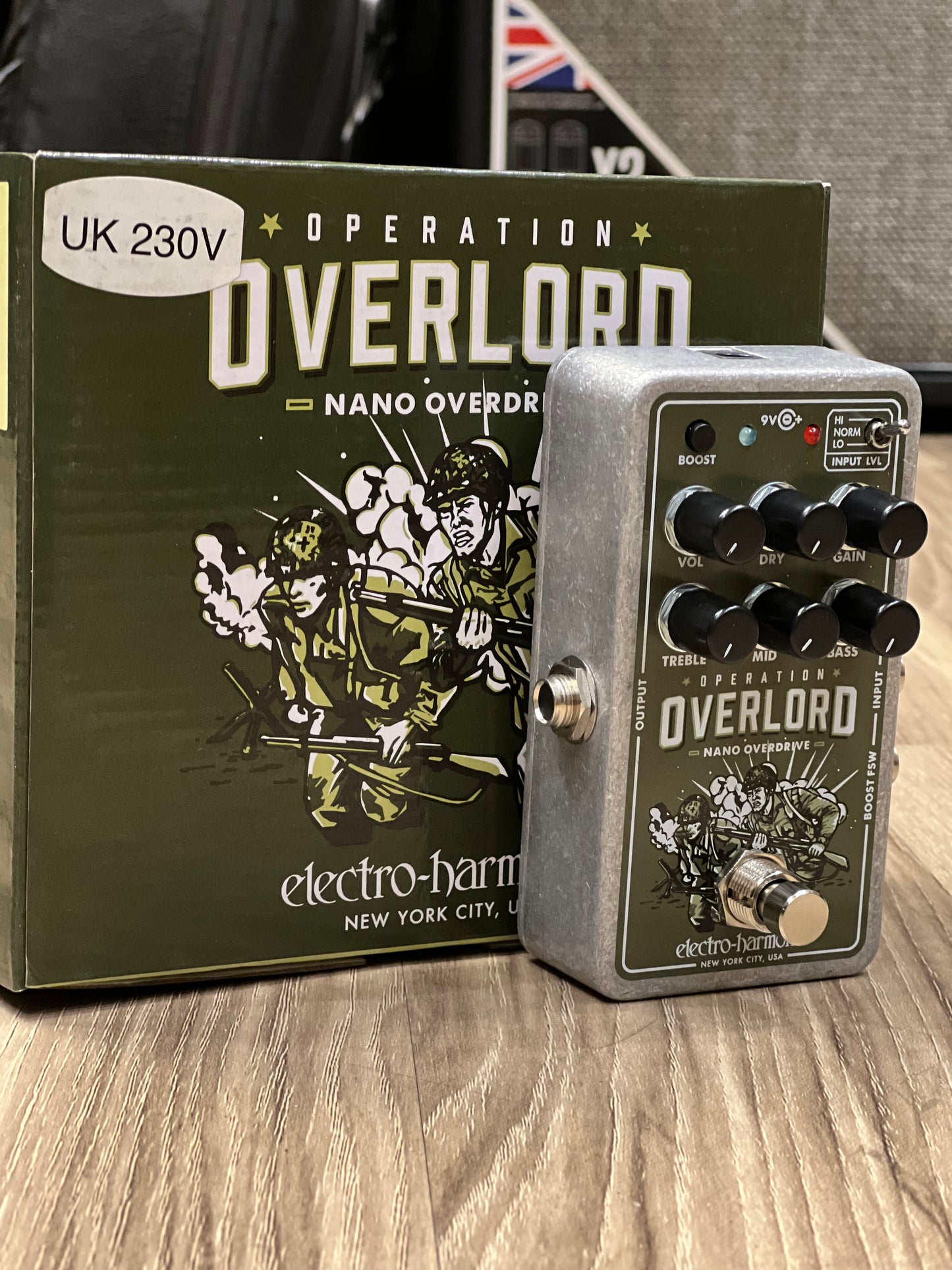 Electro-Harmonix Nano Overlord Overdrive Guitar Effects Pedal