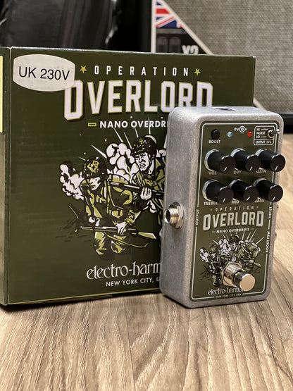 Electro-Harmonix Nano Overlord Overdrive Guitar Effects Pedal