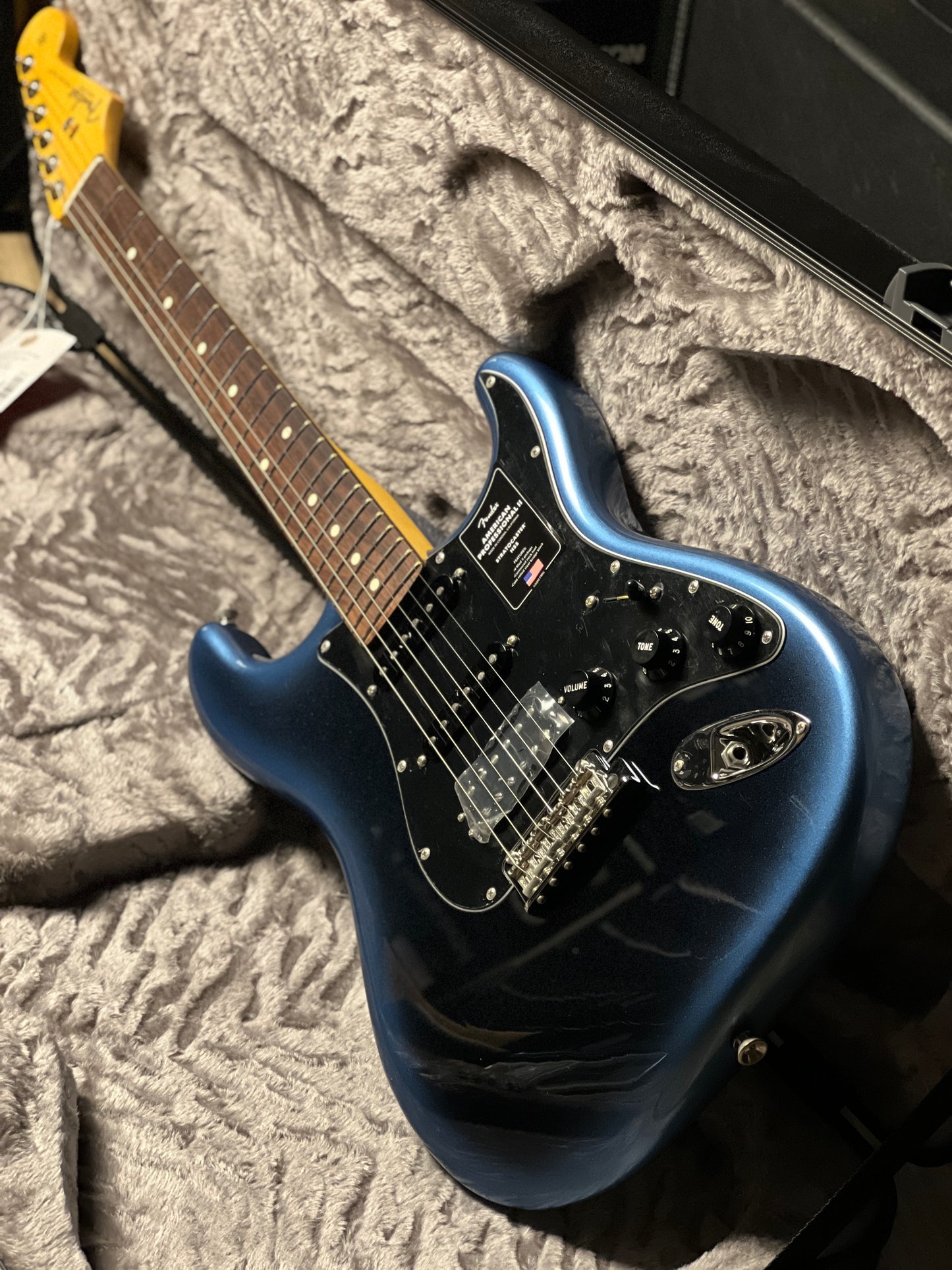 Fender American Professional II Stratocaster HSS - Dark Night with Rosewood Fingerboard US240030216