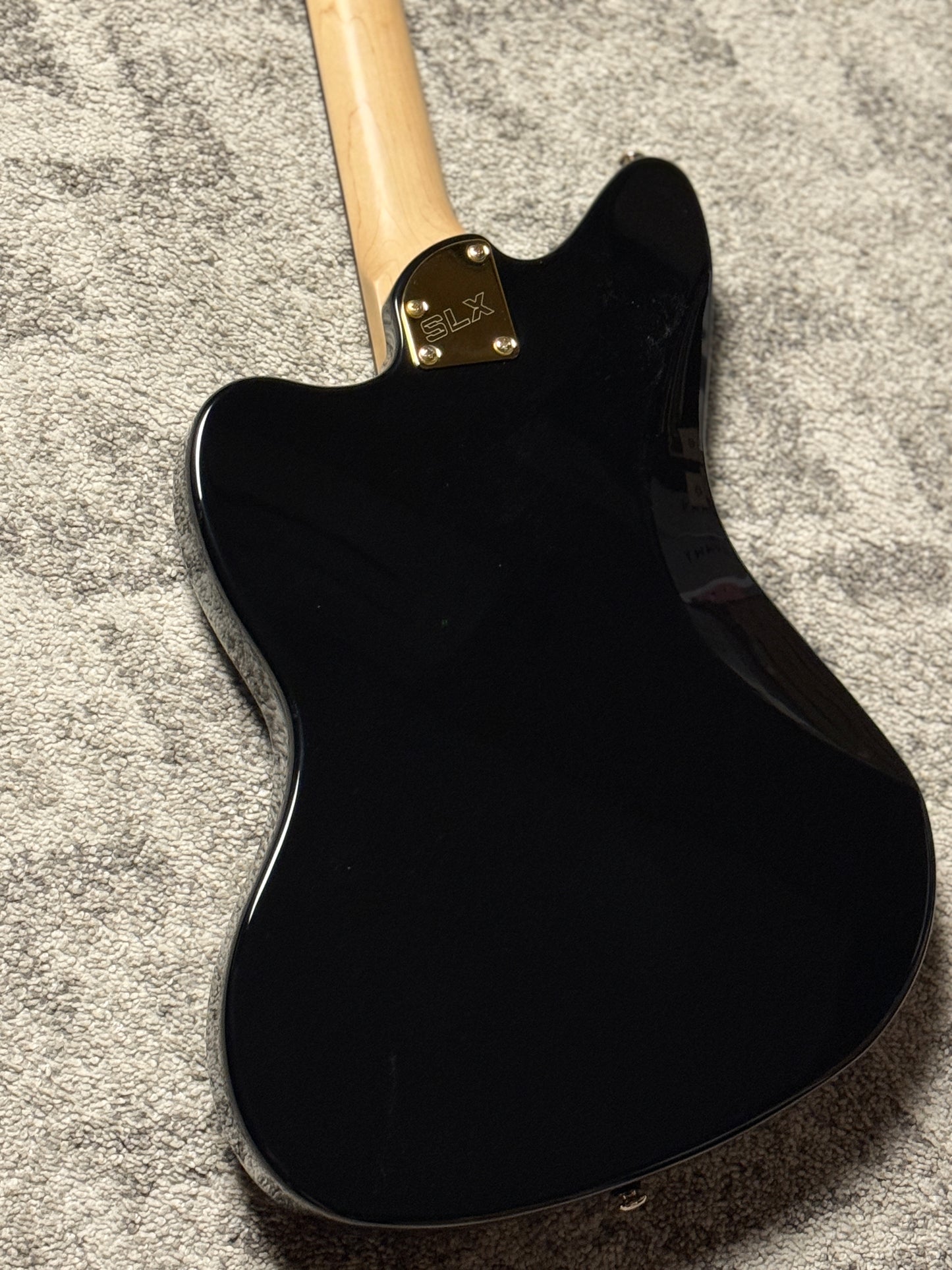 SLX Heron Classic P90 in Black with Gold Hardware